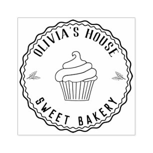 Grote persoonlijke gepersonaliseerde huishoudelijk 	rubberstempel