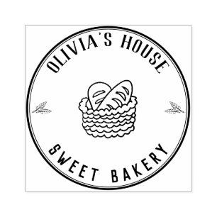 Grote persoonlijke gepersonaliseerde huishoudelijk 	rubberstempel