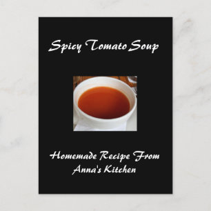 Grote persoonlijke ontvangstkaarten briefkaart