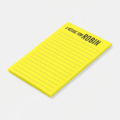 Grote persoonlijke Post-it notities Post-it® Notes (Schuin)
