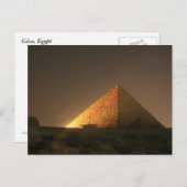 Grote piramide briefkaart (Voorkant / Achterkant)