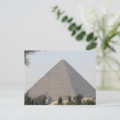 Grote piramide van GIza Briefkaart (Staand voorkant)