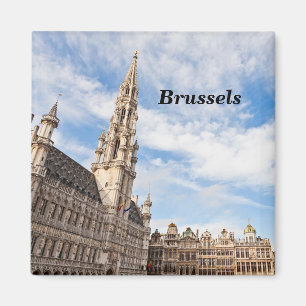 Grote plaats in Brussel Magneet