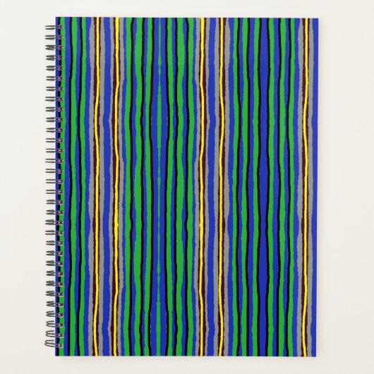 Grote Planner Kente Stripes (Voorkant)