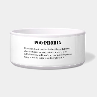 Grote Poo-Phoria Kattenbak Voerbakje