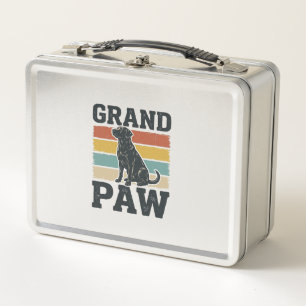 Grote Poot Vintage Hond Opa T-shirt Ontwerp_1