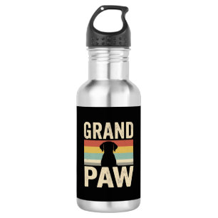 Grote Poot Vintage Hond Retro Waterfles