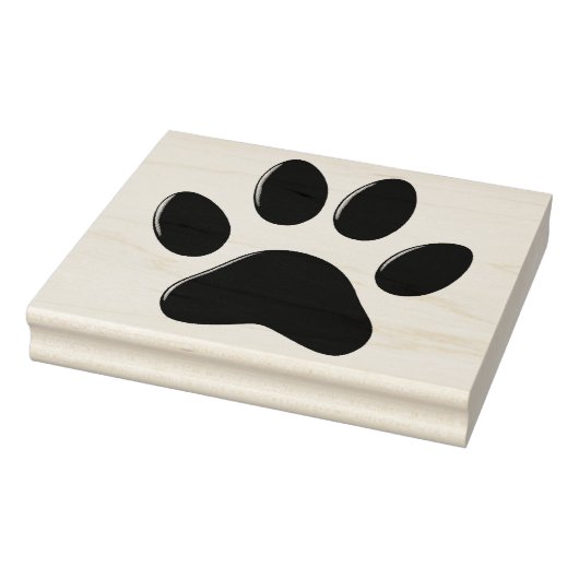 Grote Pootafdruk Stempel (Stempel)