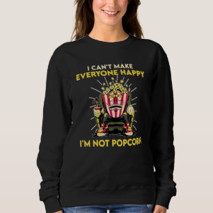 Grote Popcorn Quote Liefde Snacks Trui