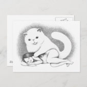 Grote praatje briefkaart (Voorkant / Achterkant)