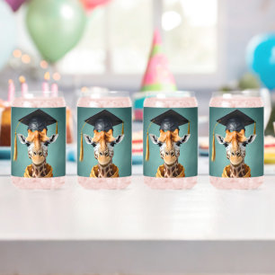 Grote Prestaties: Een Giraffe's Afstudeerdag, Blikvorm Glas