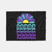 Grote Preventie Bewustzijn Suower Fleece Deken (Voorkant (Horizontaal))