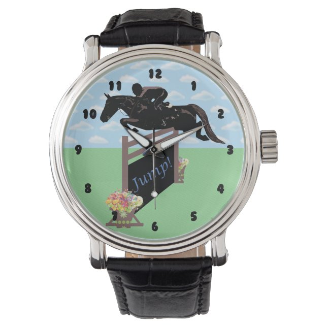 Grote Prijs Paard Jumper Horloge (Voorkant)