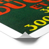 Grote Prijs raceauto's van de  Franse generatie ui Poster (Hoek)