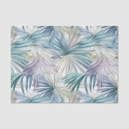 Grote Print Pastel Palm Leaf patroon Tissuepapier