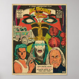 Grote problemen in de film Little China Poster
