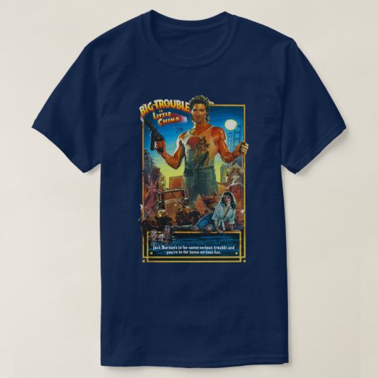 Grote problemen in Little China in 1986 T-shirt (Design voorkant)