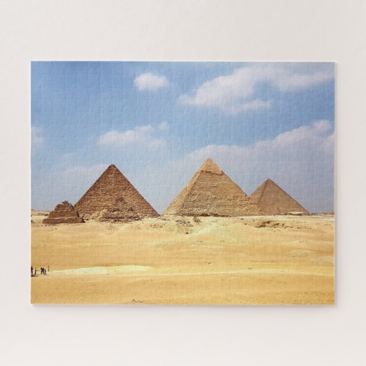 Grote Pyramiden in Egypte Legpuzzel (Horizontaal)