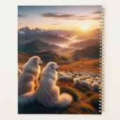 Grote Pyreneeën Begin van de dag Planner (Achterkant)