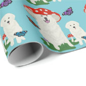 Grote Pyreneeën Birthday Cadeaupapier (Rol Hoek)