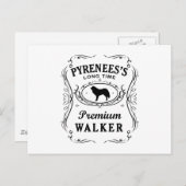 Grote Pyreneeën Briefkaart (Voorkant / Achterkant)