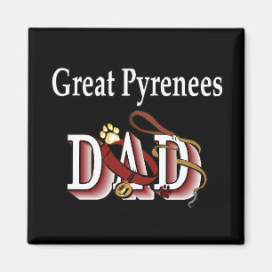 Grote Pyreneeën DAD Magnet Magneet