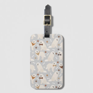 Grote Pyreneeën en Botten Bagagelabel