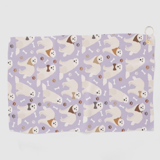 Grote Pyreneeën en Botten Golfhanddoek (Horizontaal)