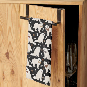 Grote Pyreneeën en Botten keukenhanddoeken