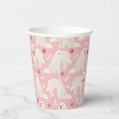 Grote Pyreneeën en Botten papierbekertjes Papieren Bekers (Rechts)