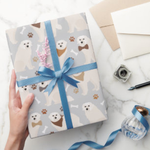 Grote Pyreneeën en Botten Verpakkingspapier Cadeaupapier