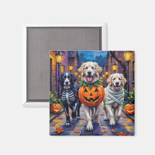 Grote Pyreneeën Halloween kostuum voor trick-or-tr Magneet