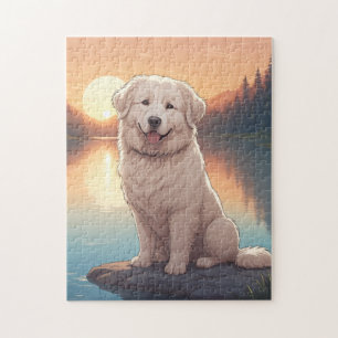 Grote Pyreneeën hond Legpuzzel