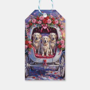 Grote Pyreneeën Hond Valentijnsdag  Cadeaulabel