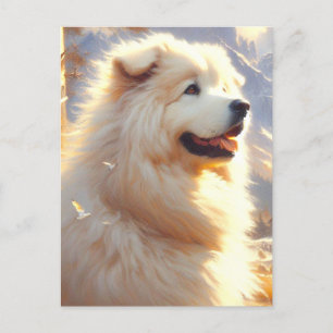  Grote Pyreneeën Hondenschilderij Briefkaart
