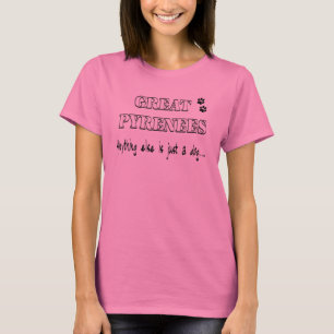 Grote Pyreneeën-Humor - Lange T-shirt