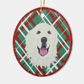 Grote Pyreneeën Keramisch Ornament (Links)