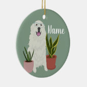  Grote Pyreneeën Keramisch Ornament (Rechts)