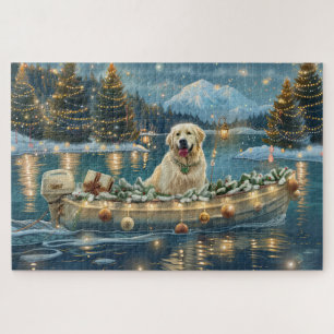 Grote Pyreneeën Kerst Feestelijke reis Legpuzzel