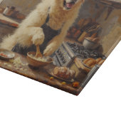 Grote Pyreneeën Koken in Keuken Snijplank (Hoek)