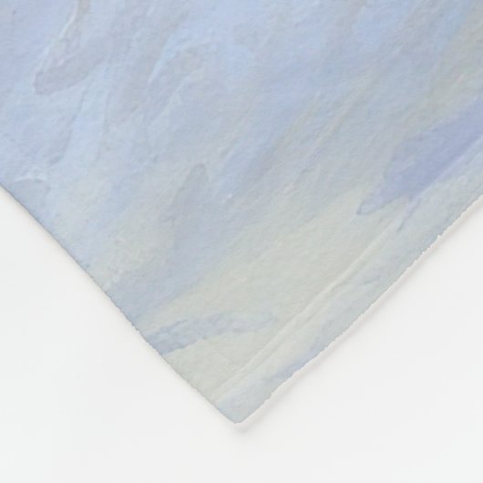 Grote Pyreneeën Laat het sneeuwen Kerstmis Fleece Deken (Hoek)