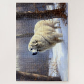 Grote Pyreneeën Laat het sneeuwen Kerstmis Legpuzzel (Verticaal)