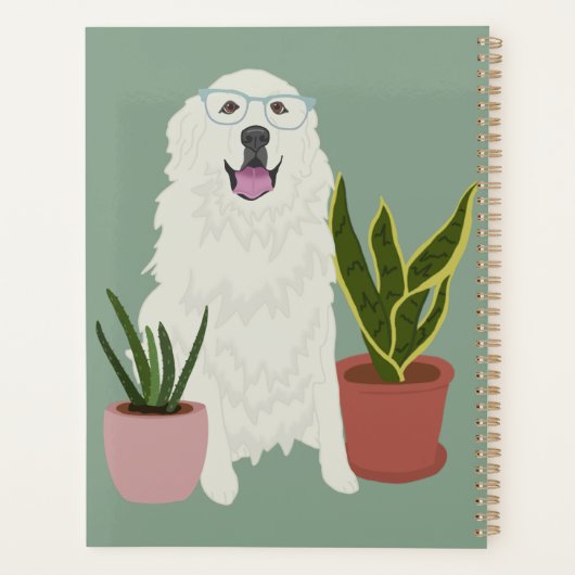 Grote Pyreneeën Planner (Achterkant)