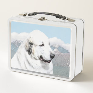 Grote Pyreneeën schilderen - Oorspronkelijke honde