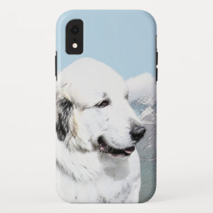 Grote Pyreneeën schilderen - Oorspronkelijke honde iPhone XR Hoesje