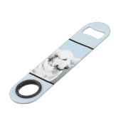 Grote Pyreneeën schilderen - Oorspronkelijke honde Speed Flessenopener (Voorkant Gekanteld)