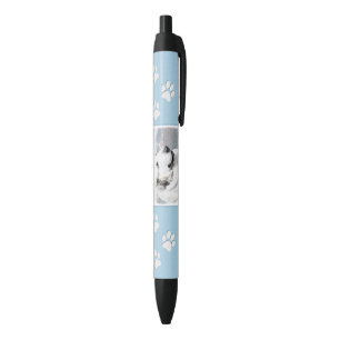 Grote Pyreneeën schilderen - Oorspronkelijke honde Zwarte Inkt Pen