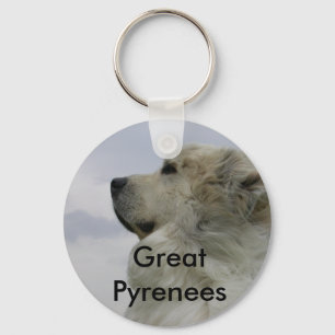 Grote Pyreneeën Sleutelhanger