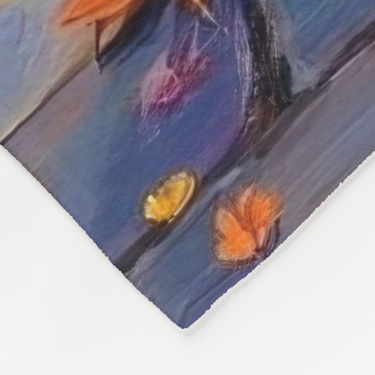 Grote Pyreneeën Trick-or-Treating Halloween Kostuu Fleece Deken (Hoek)