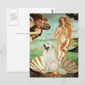 Grote Pyrnees 1 - Geboorte van Venus Briefkaart (Voorkant / Achterkant)